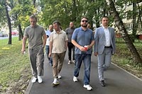Обход территории района Тропарёво-Никулино