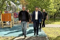 Обход территории района Тропарево-Никулино